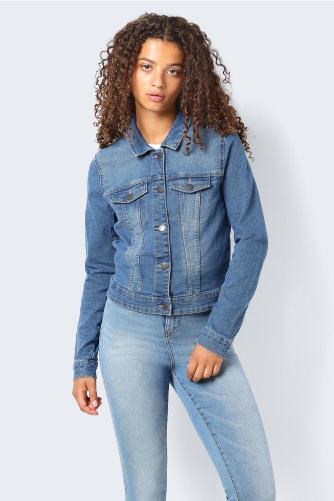 NMDEBRA L/S DENIM JACKET NOOS 27001163 Medium Blue Denim